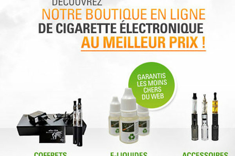 Services du site www.eCigarette-Web.com de vente en ligne de cigarettes electroniques